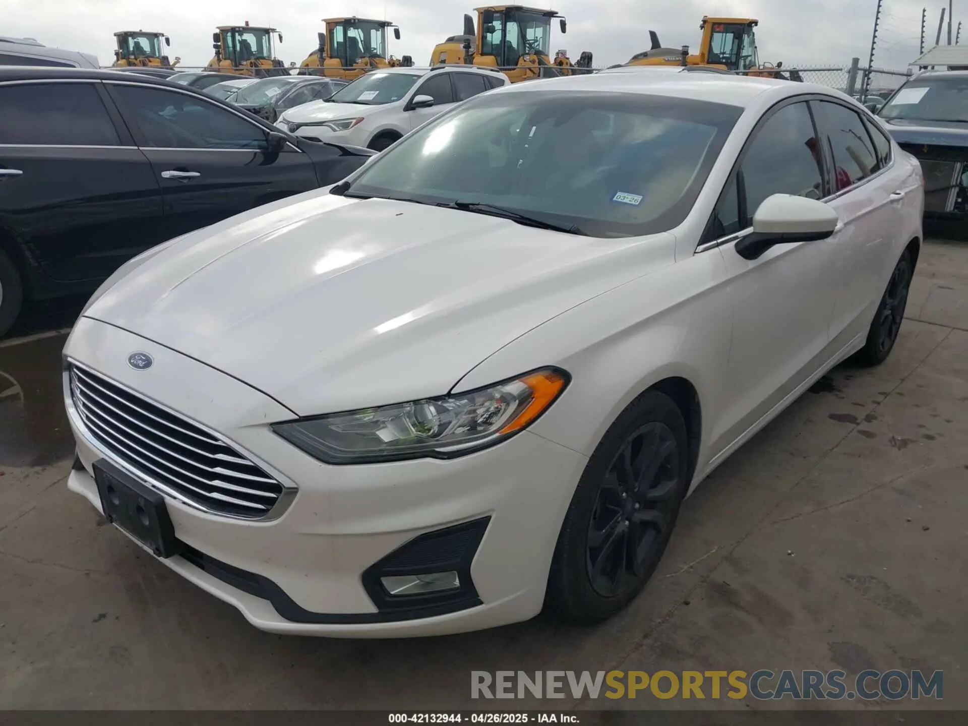 2 Photograph of a damaged car 3FA6P0HD7LR148007 FORD FUSION 2020