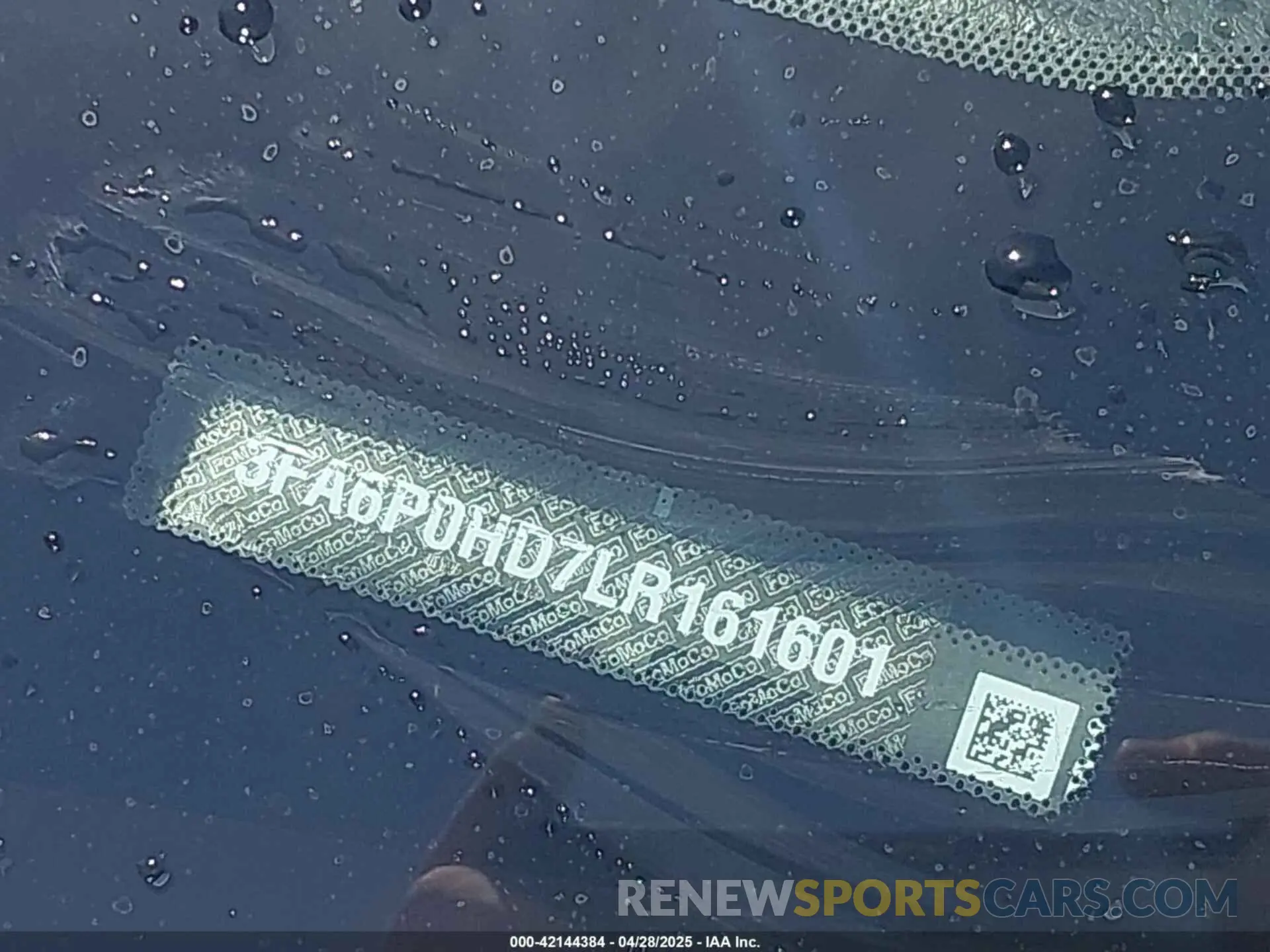 9 Photograph of a damaged car 3FA6P0HD7LR161601 FORD FUSION 2020