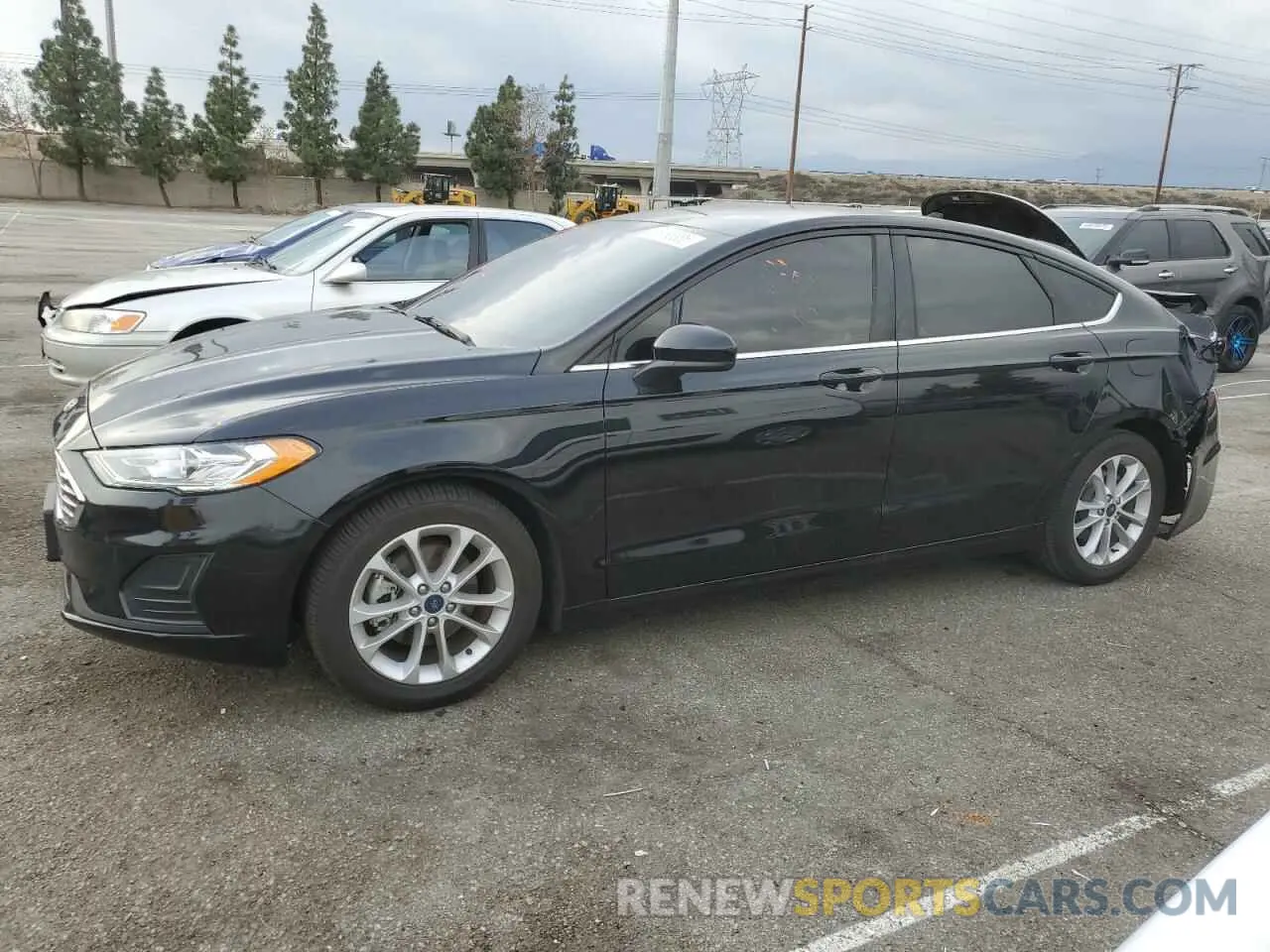 1 Photograph of a damaged car 3FA6P0HD7LR171089 FORD FUSION 2020