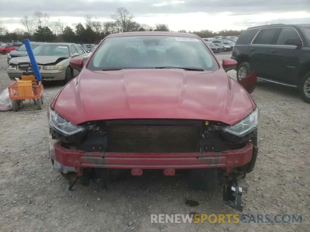 5 Photograph of a damaged car 3FA6P0HD7LR186319 FORD FUSION 2020