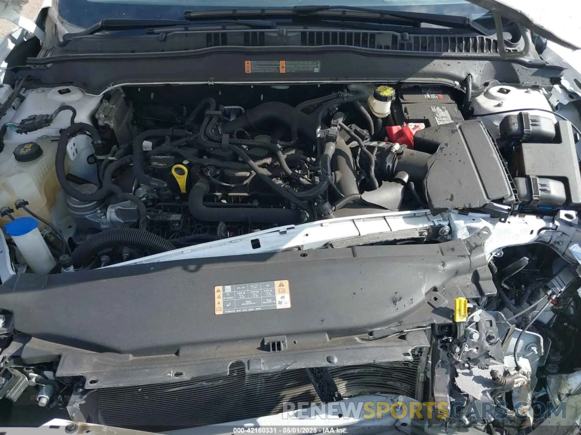 10 Photograph of a damaged car 3FA6P0HD7LR189589 FORD FUSION 2020