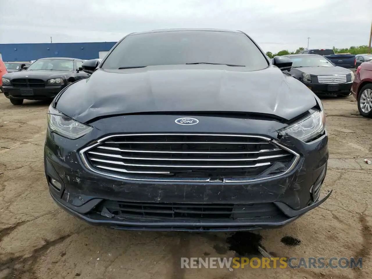 5 Photograph of a damaged car 3FA6P0HD7LR219884 FORD FUSION 2020