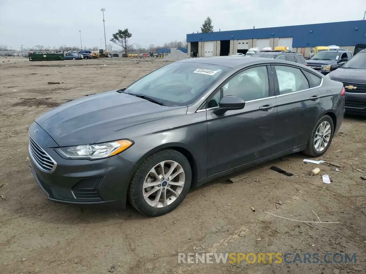 1 Photograph of a damaged car 3FA6P0HD7LR227693 FORD FUSION 2020