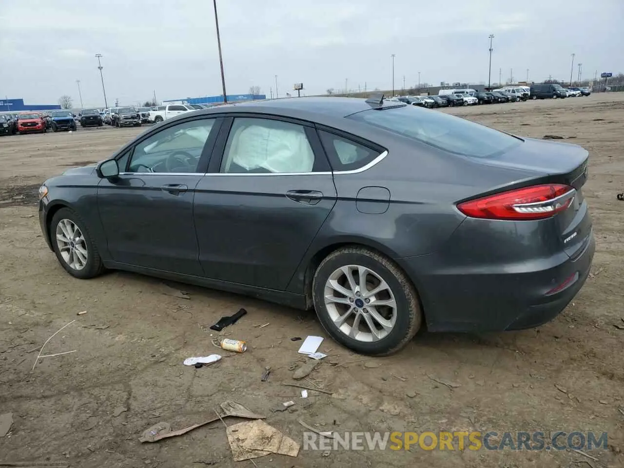 2 Photograph of a damaged car 3FA6P0HD7LR227693 FORD FUSION 2020