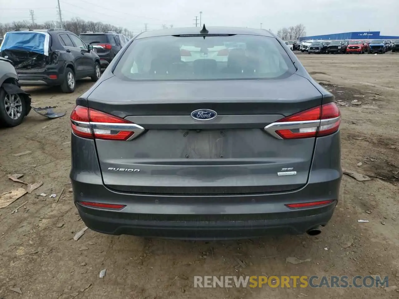 6 Photograph of a damaged car 3FA6P0HD7LR227693 FORD FUSION 2020
