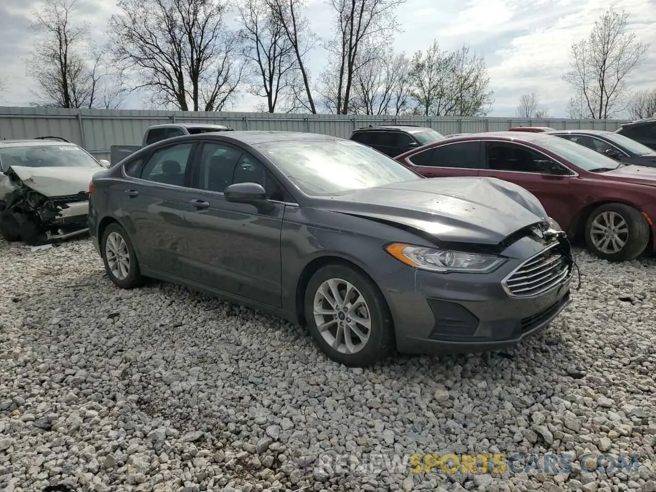 4 Photograph of a damaged car 3FA6P0HD7LR229900 FORD FUSION 2020