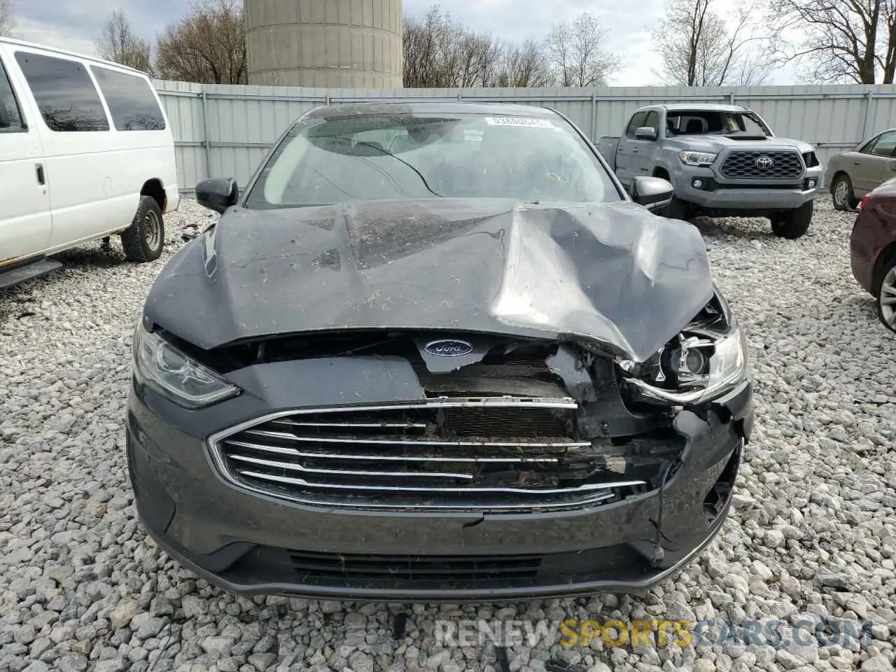 5 Photograph of a damaged car 3FA6P0HD7LR229900 FORD FUSION 2020
