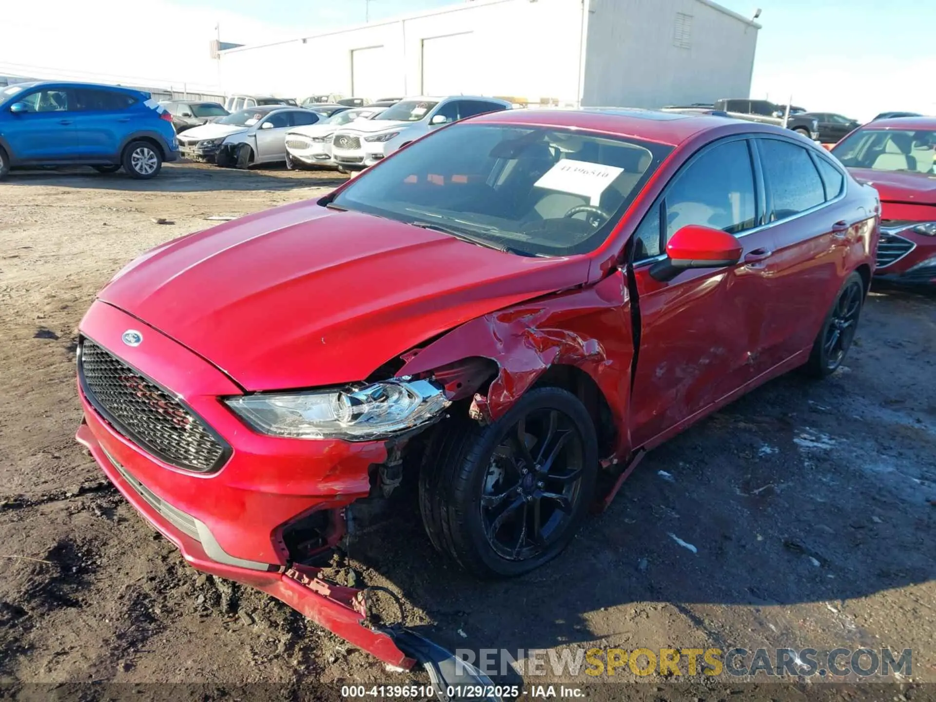 2 Photograph of a damaged car 3FA6P0HD7LR230917 FORD FUSION 2020
