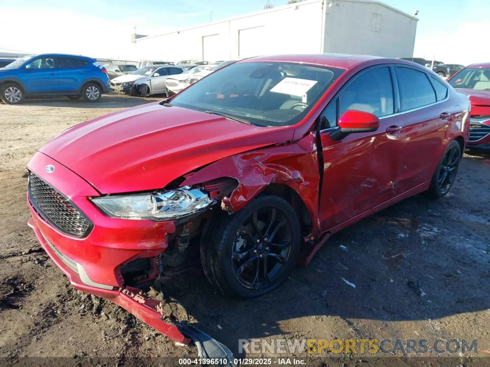 6 Photograph of a damaged car 3FA6P0HD7LR230917 FORD FUSION 2020