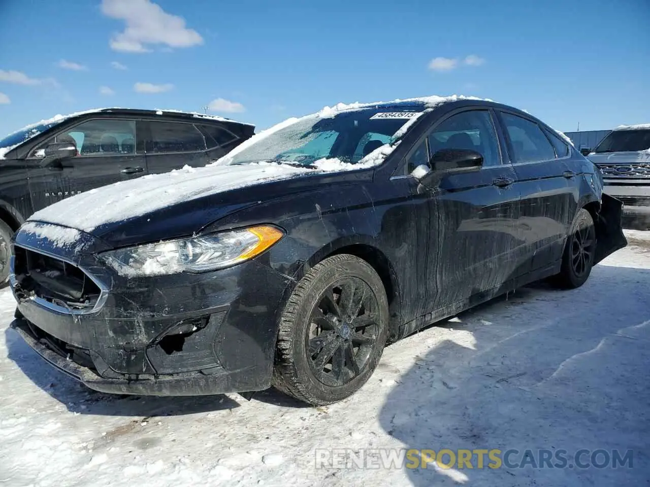 1 Photograph of a damaged car 3FA6P0HD7LR264095 FORD FUSION 2020
