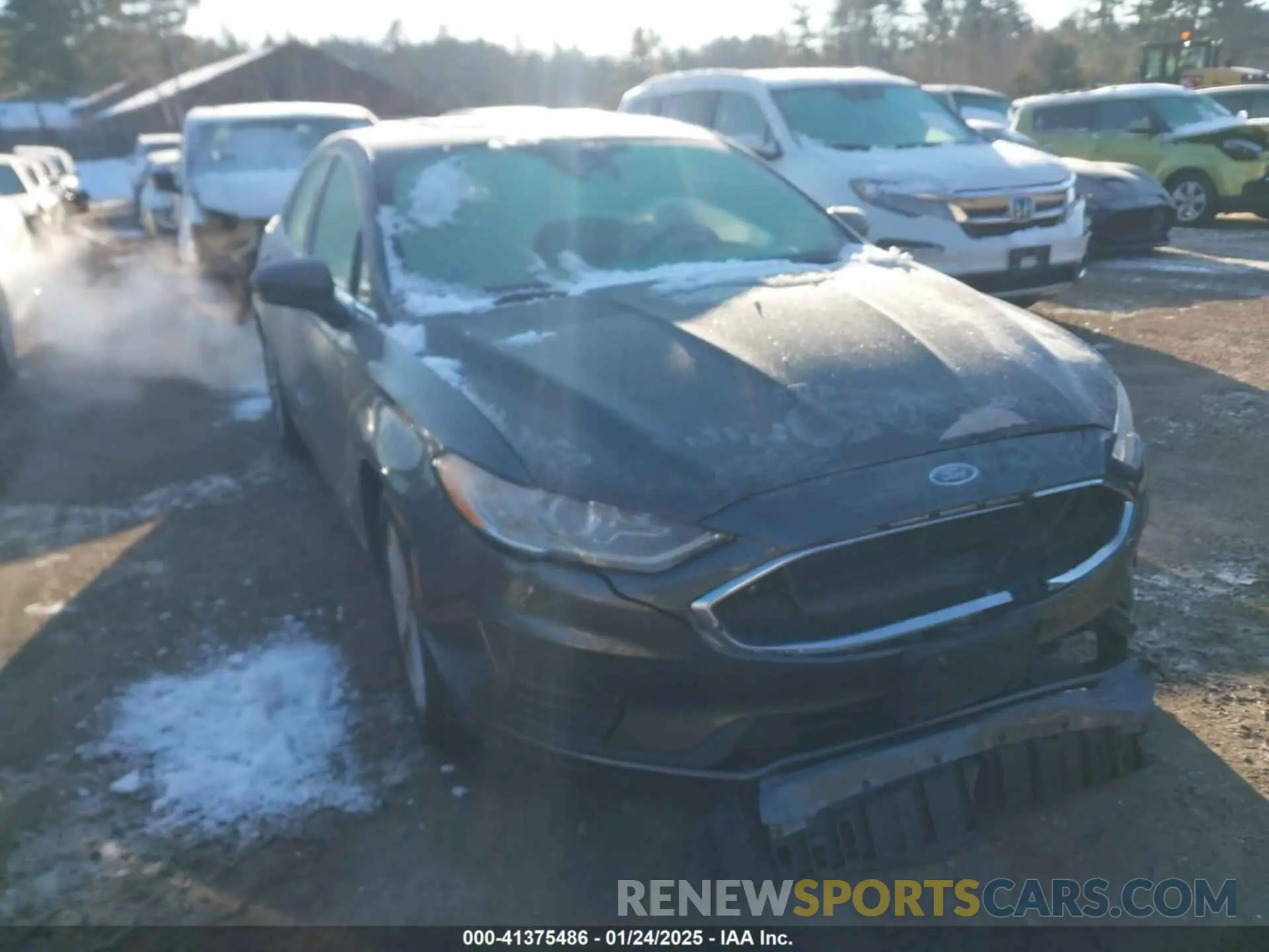 1 Photograph of a damaged car 3FA6P0HD8LR100791 FORD FUSION 2020