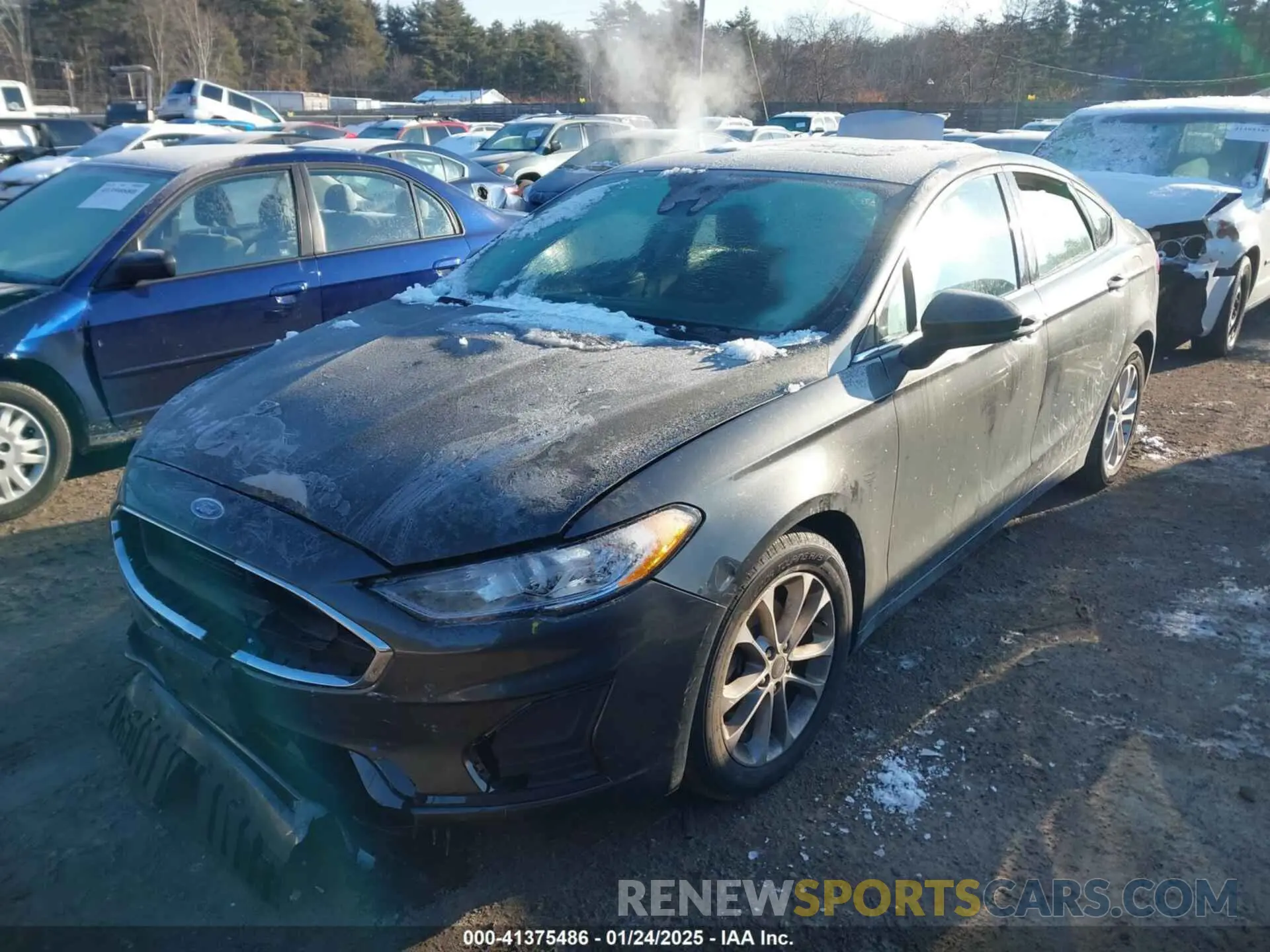 2 Photograph of a damaged car 3FA6P0HD8LR100791 FORD FUSION 2020
