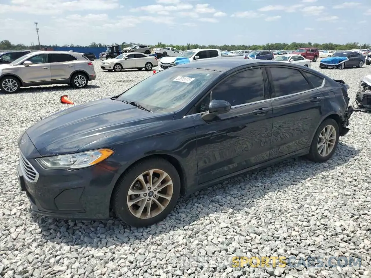 1 Photograph of a damaged car 3FA6P0HD8LR103514 FORD FUSION 2020