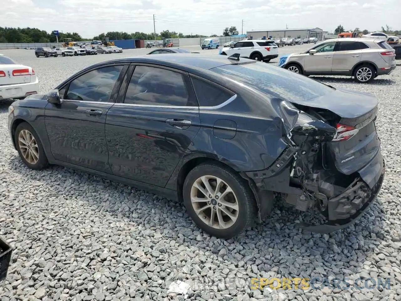 2 Photograph of a damaged car 3FA6P0HD8LR103514 FORD FUSION 2020