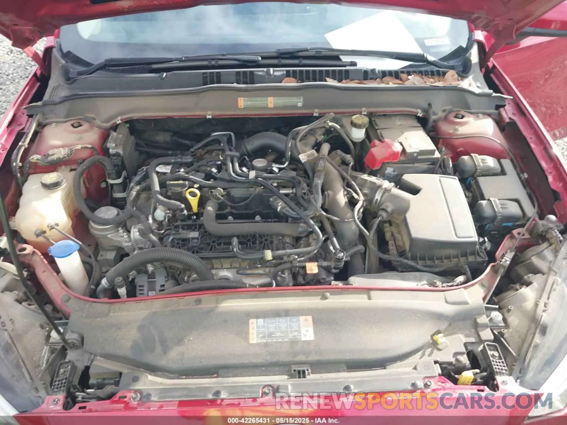 10 Photograph of a damaged car 3FA6P0HD8LR107403 FORD FUSION 2020