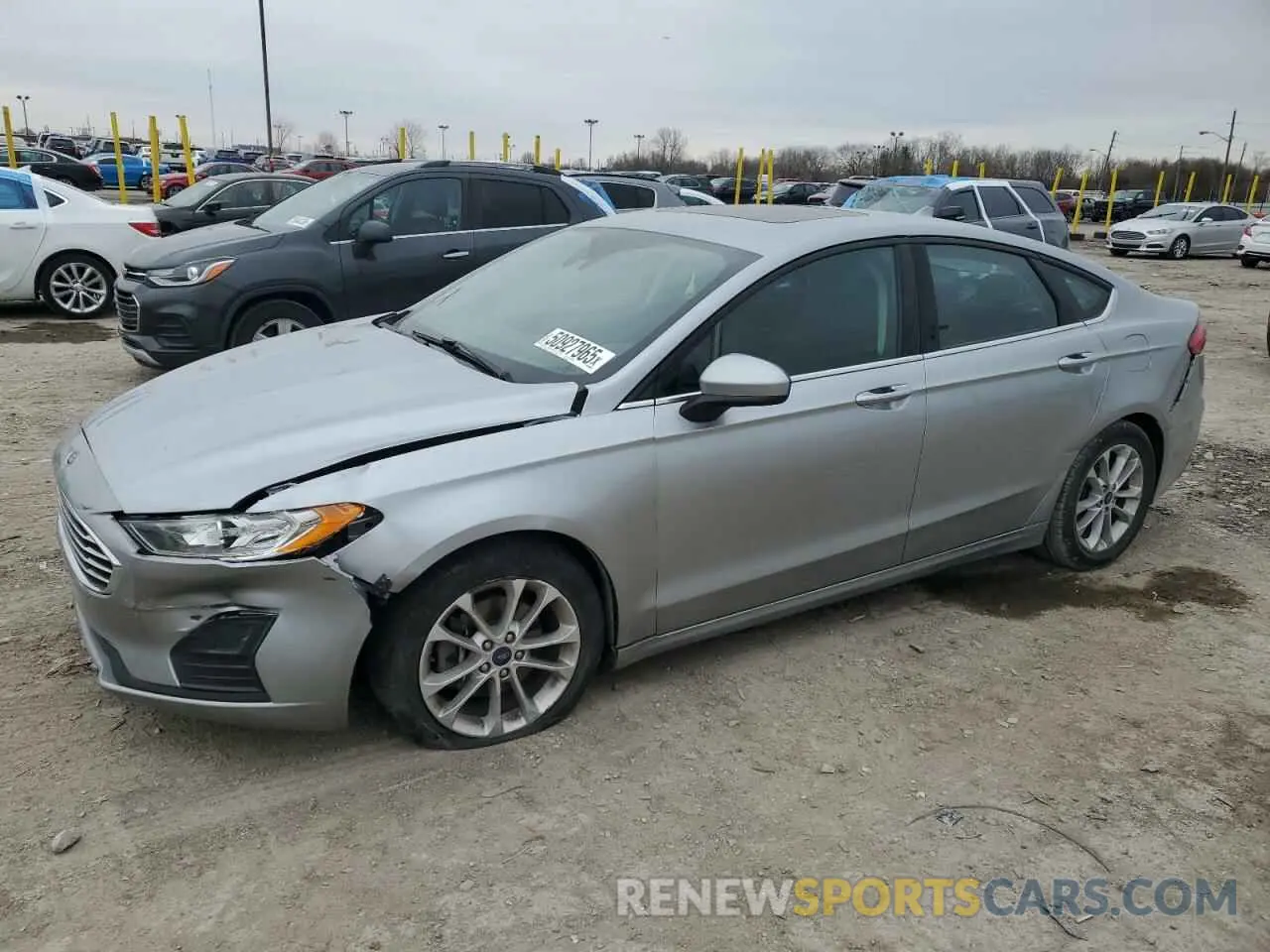 1 Photograph of a damaged car 3FA6P0HD8LR124038 FORD FUSION 2020