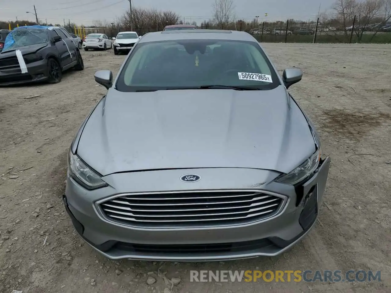 5 Photograph of a damaged car 3FA6P0HD8LR124038 FORD FUSION 2020
