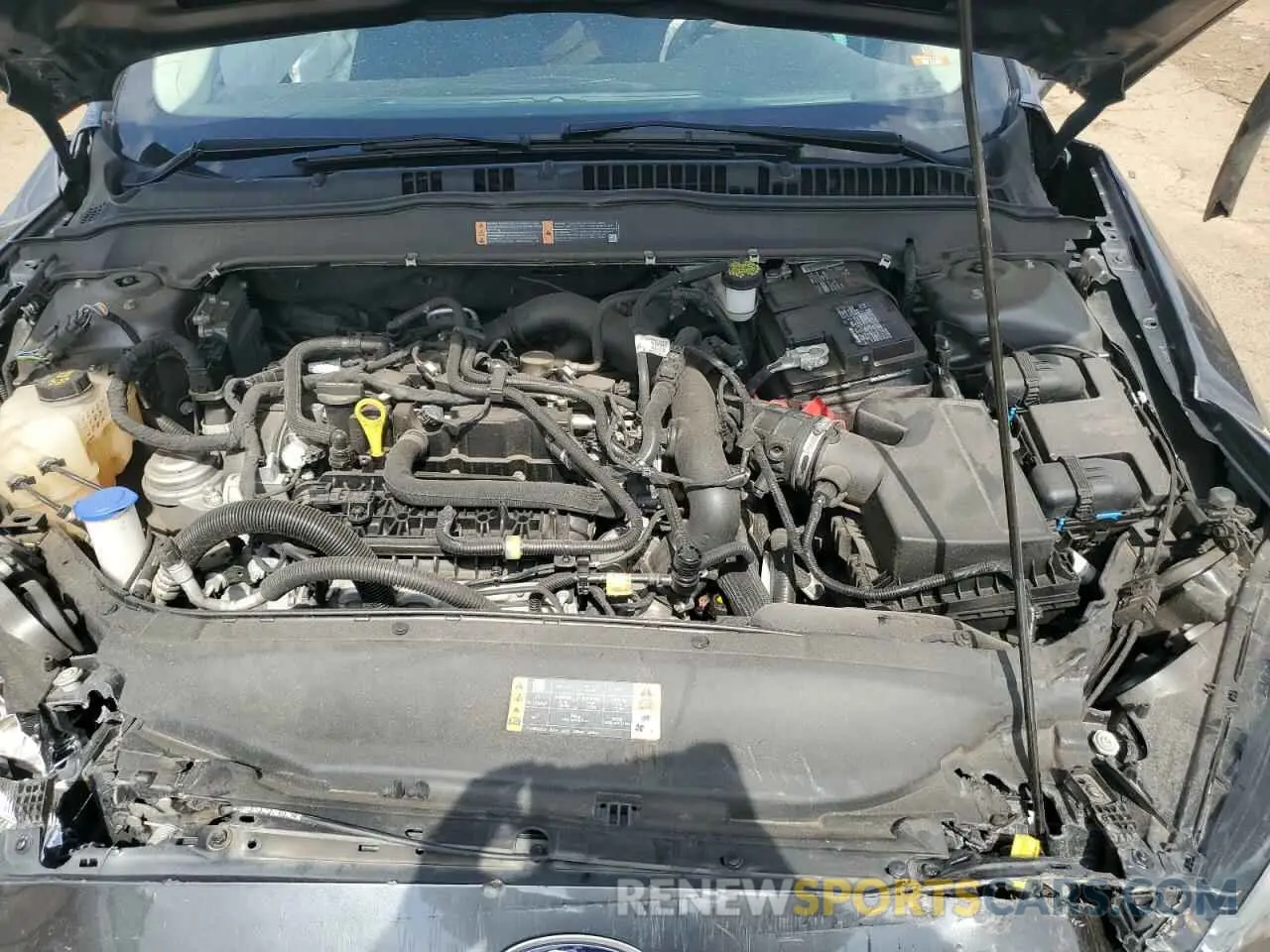 11 Photograph of a damaged car 3FA6P0HD8LR124590 FORD FUSION 2020