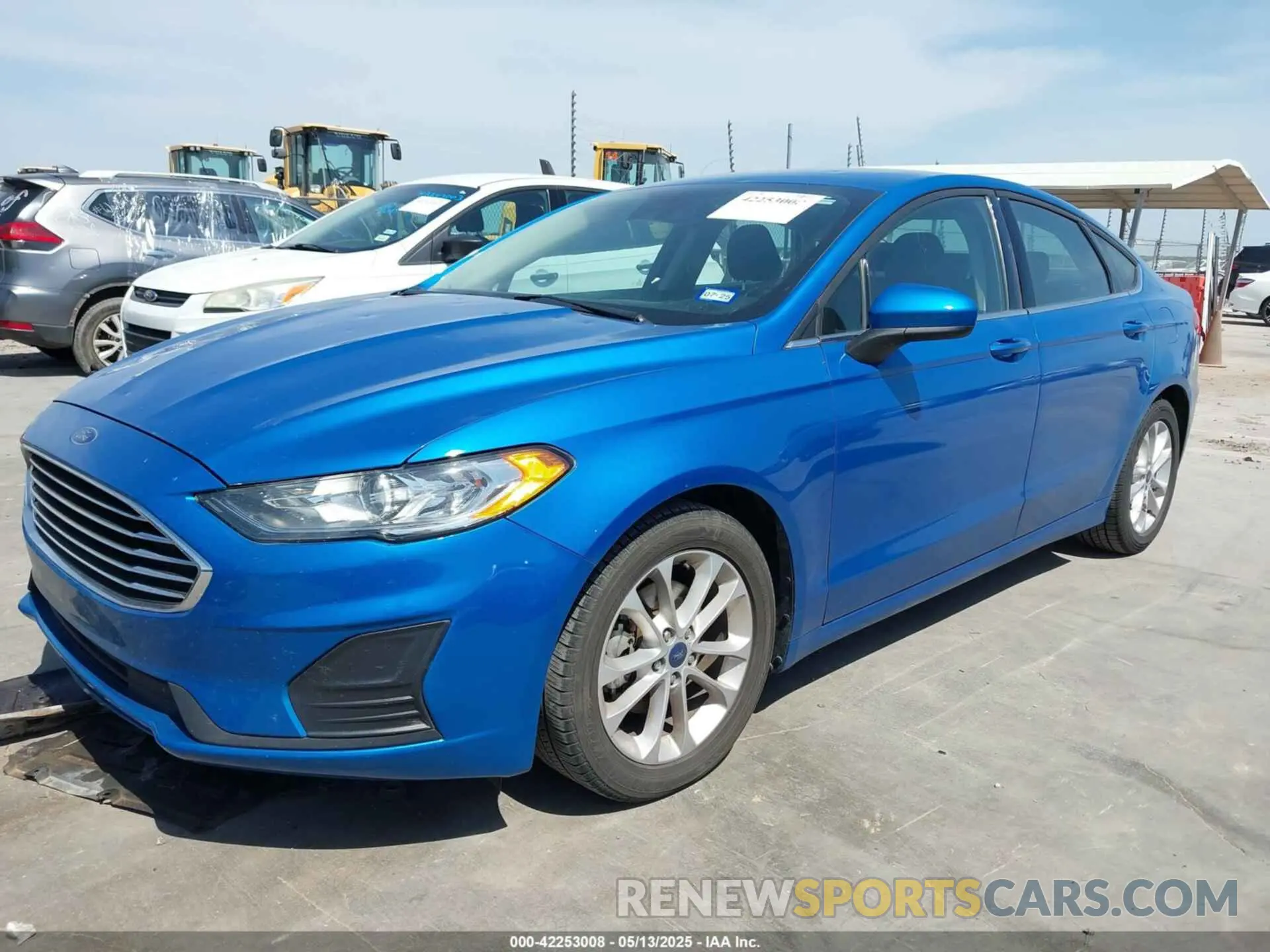 2 Photograph of a damaged car 3FA6P0HD8LR135668 FORD FUSION 2020