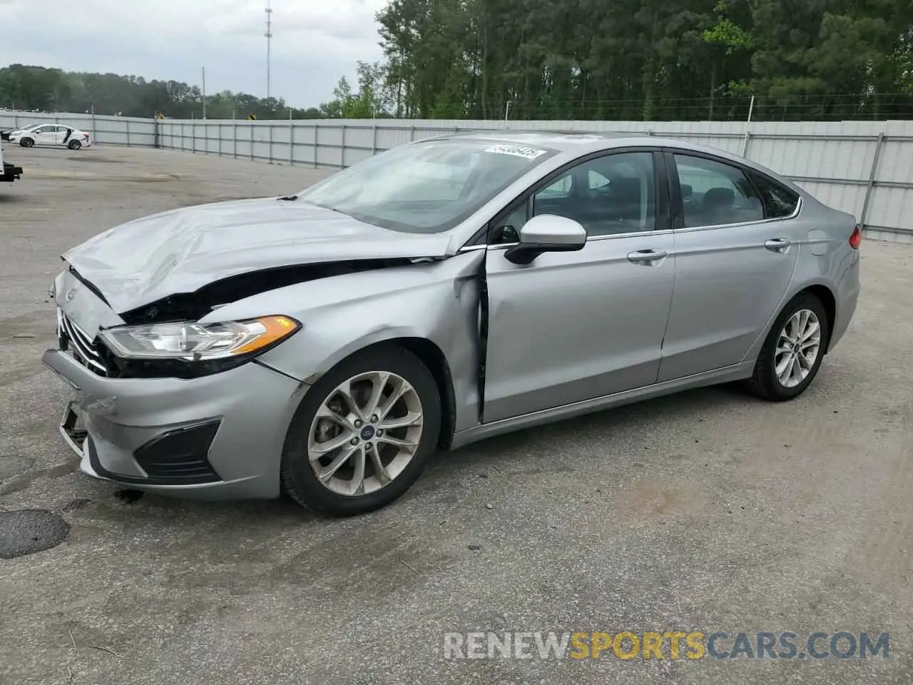 1 Photograph of a damaged car 3FA6P0HD8LR143432 FORD FUSION 2020