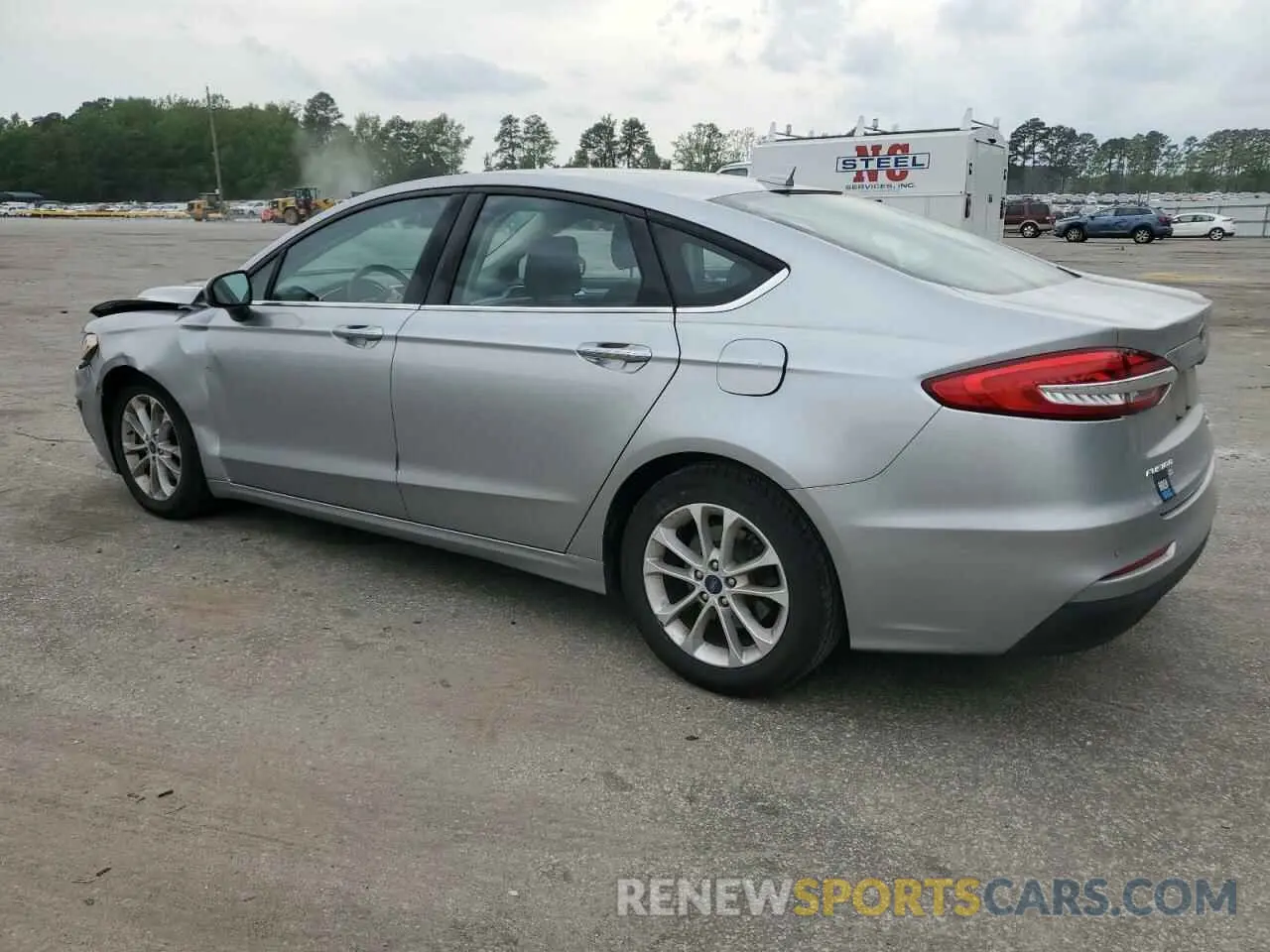 2 Photograph of a damaged car 3FA6P0HD8LR143432 FORD FUSION 2020