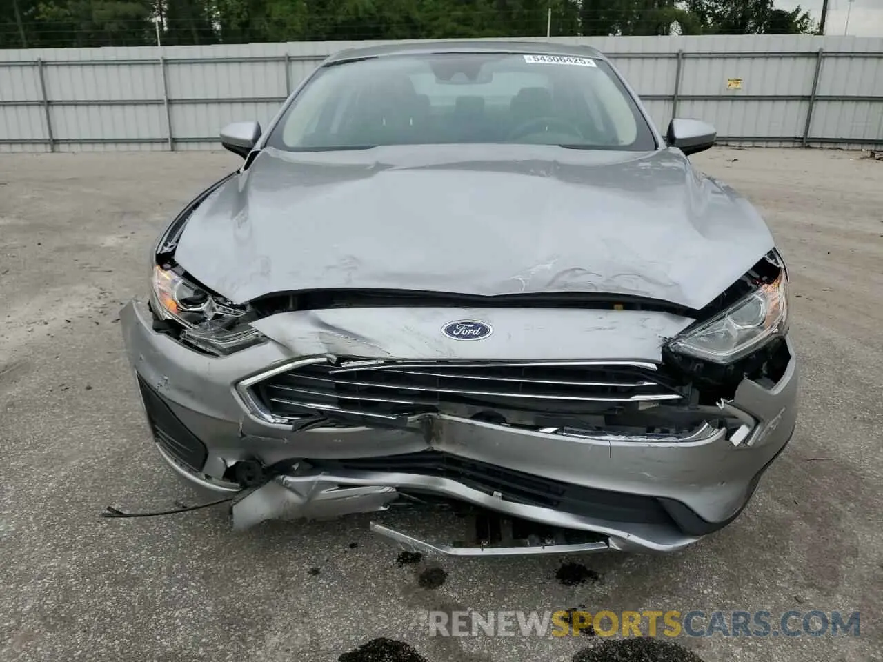 5 Photograph of a damaged car 3FA6P0HD8LR143432 FORD FUSION 2020