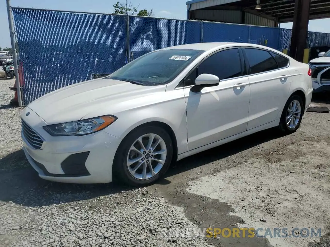 1 Photograph of a damaged car 3FA6P0HD8LR146847 FORD FUSION 2020