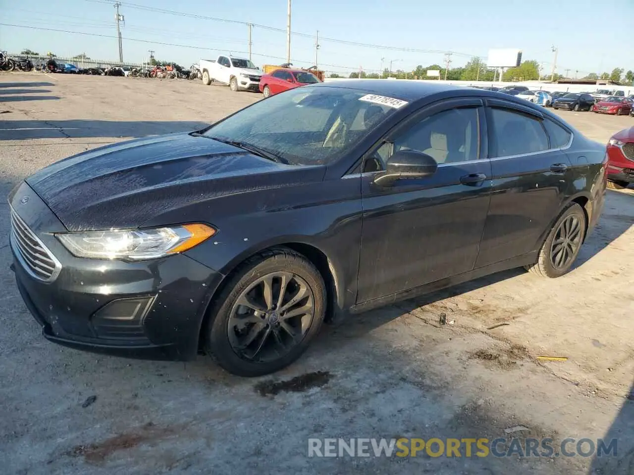 1 Photograph of a damaged car 3FA6P0HD8LR169299 FORD FUSION 2020