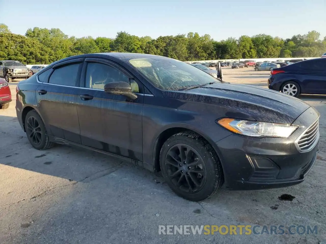 4 Photograph of a damaged car 3FA6P0HD8LR169299 FORD FUSION 2020
