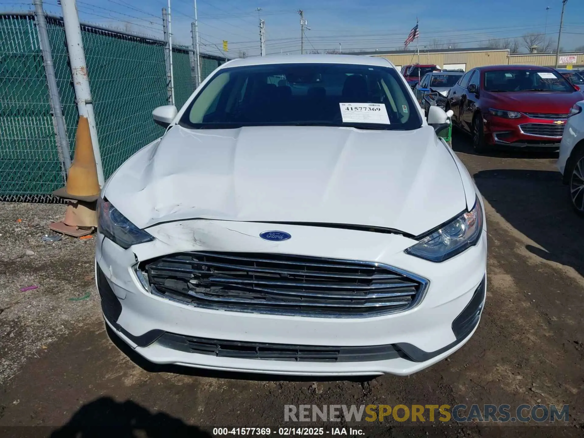 6 Photograph of a damaged car 3FA6P0HD8LR223944 FORD FUSION 2020