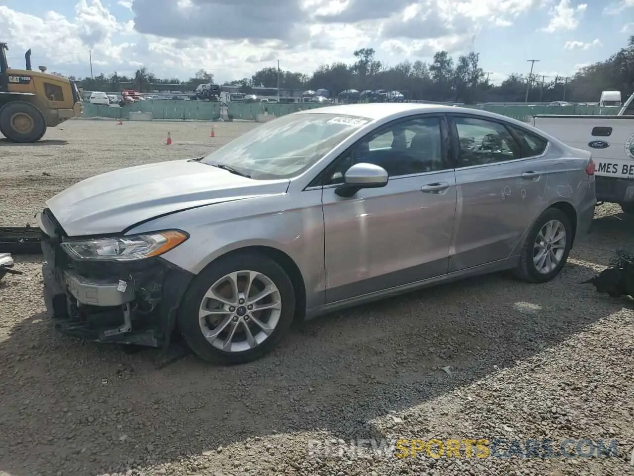 1 Photograph of a damaged car 3FA6P0HD8LR229680 FORD FUSION 2020