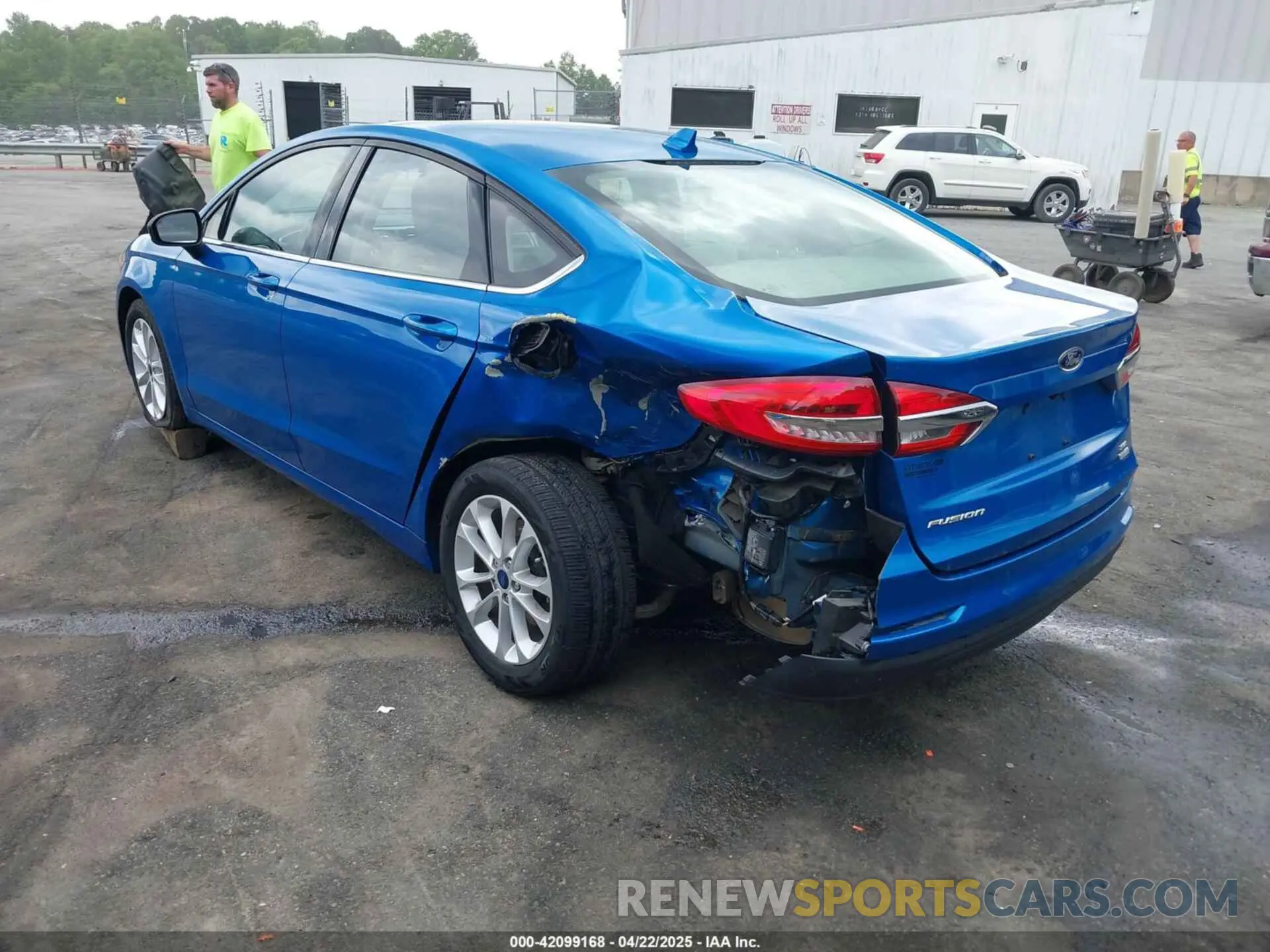 3 Photograph of a damaged car 3FA6P0HD8LR235608 FORD FUSION 2020