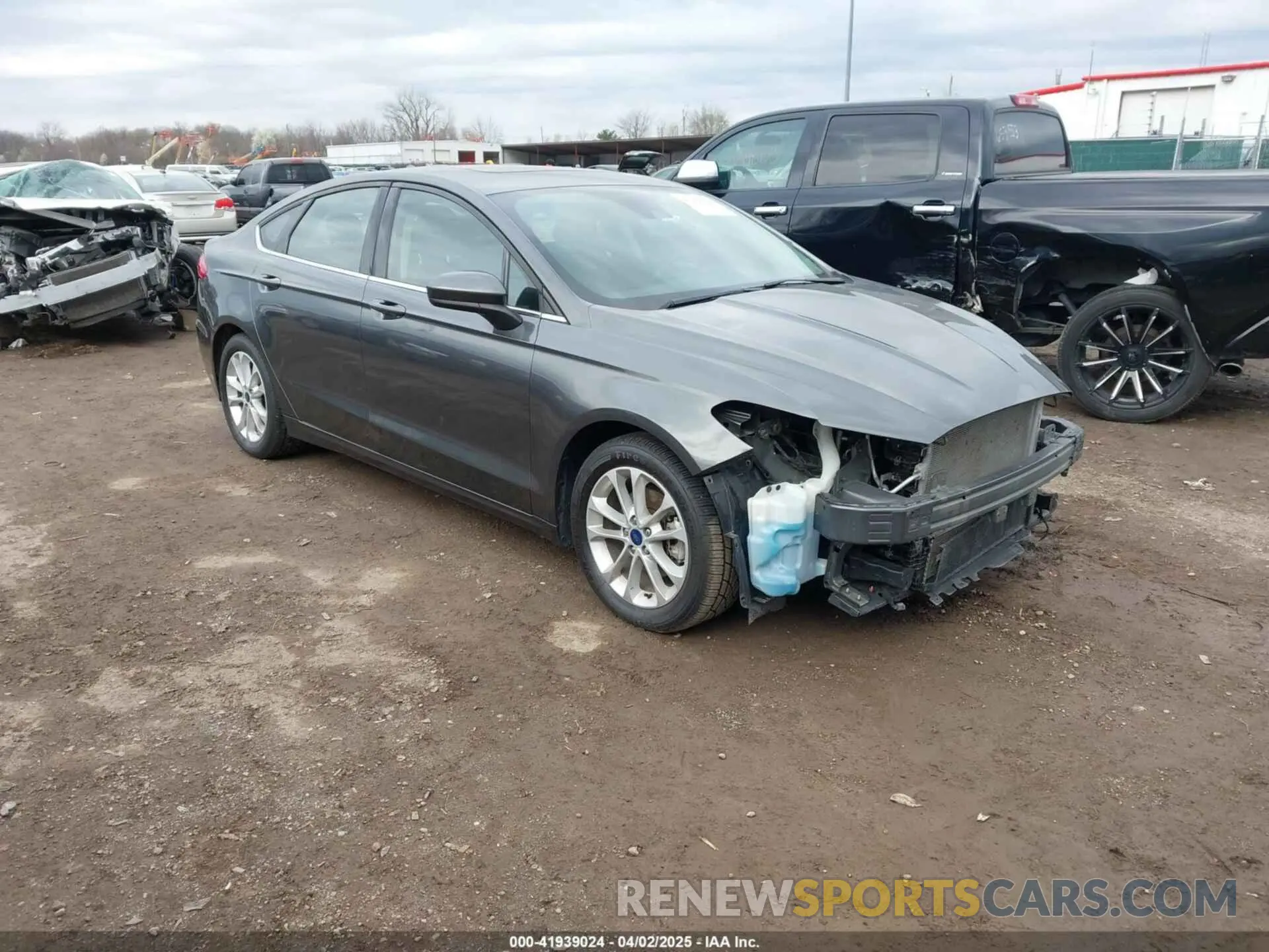 1 Photograph of a damaged car 3FA6P0HD8LR257138 FORD FUSION 2020