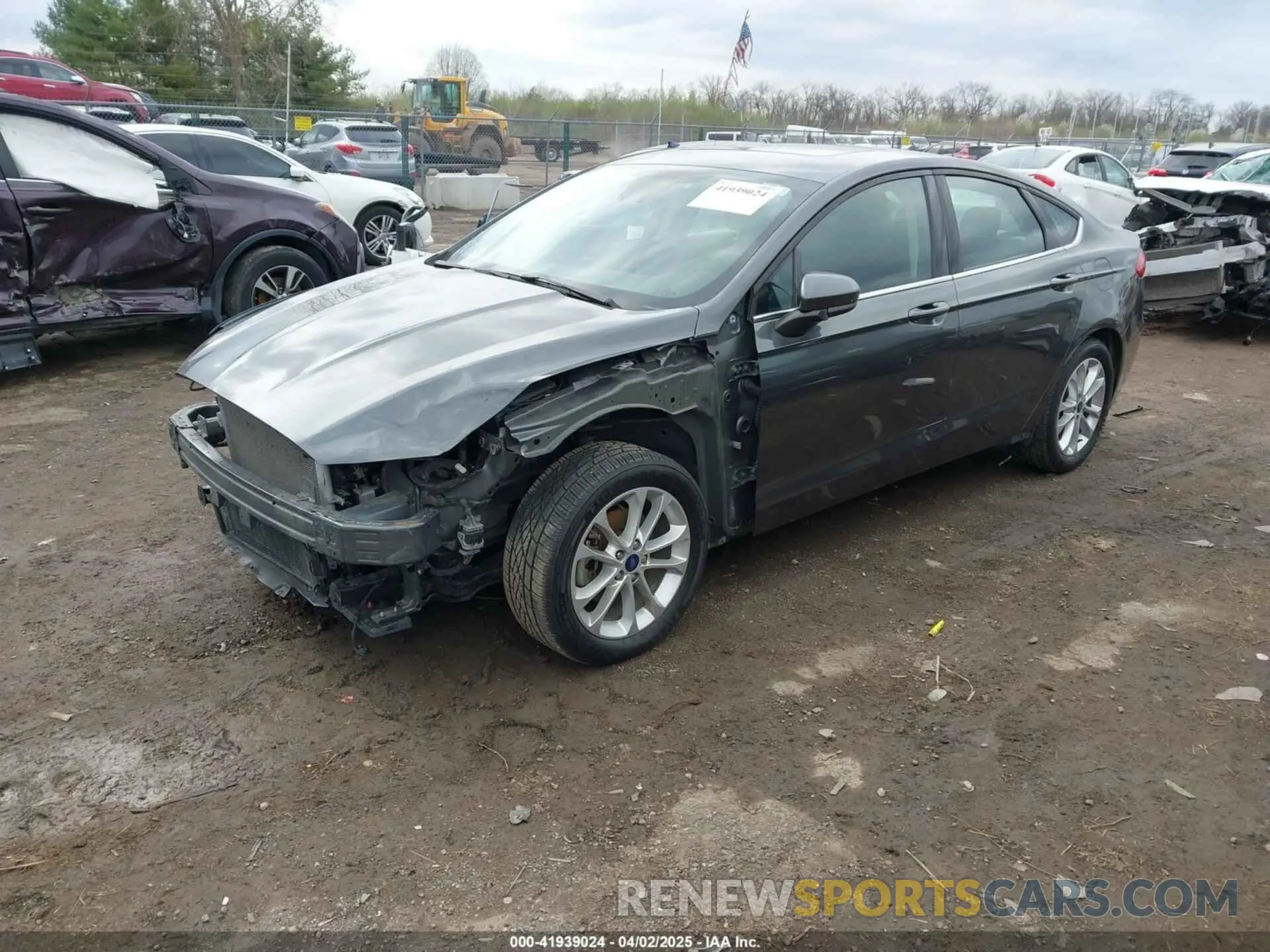 2 Photograph of a damaged car 3FA6P0HD8LR257138 FORD FUSION 2020