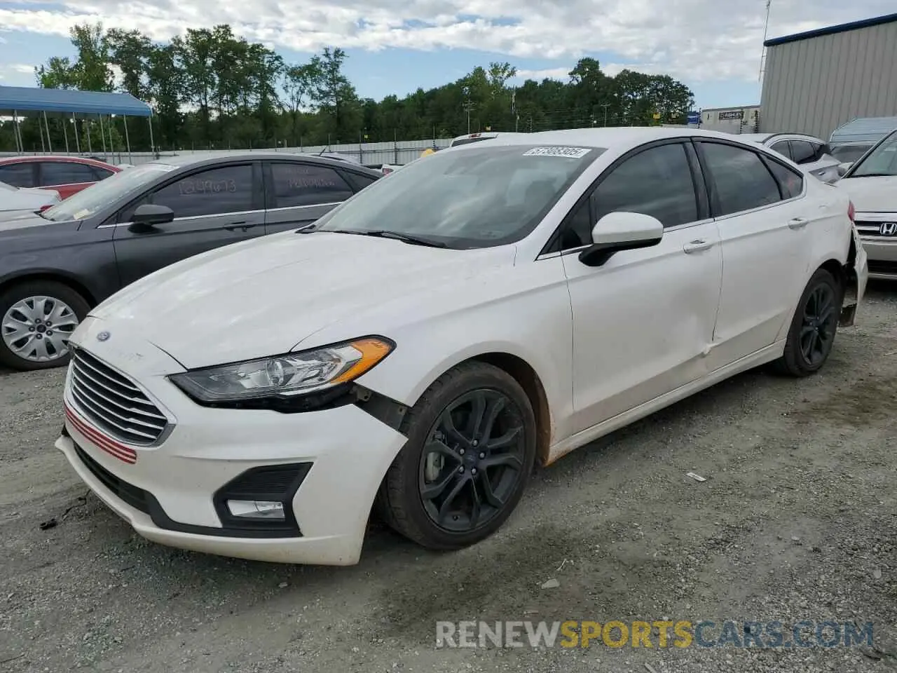 1 Photograph of a damaged car 3FA6P0HD8LR259391 FORD FUSION 2020