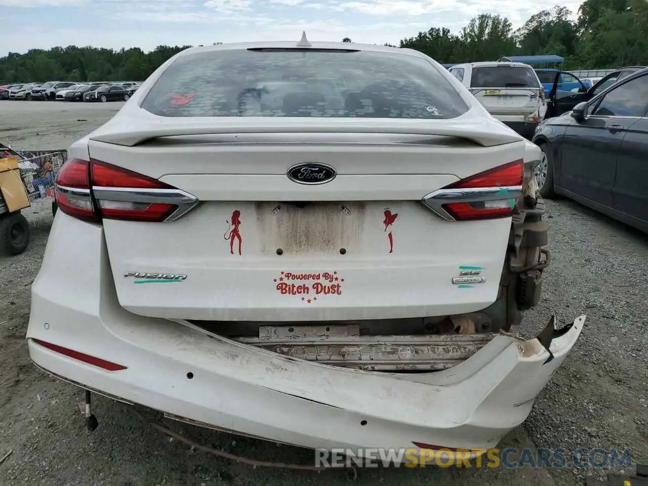 6 Photograph of a damaged car 3FA6P0HD8LR259391 FORD FUSION 2020