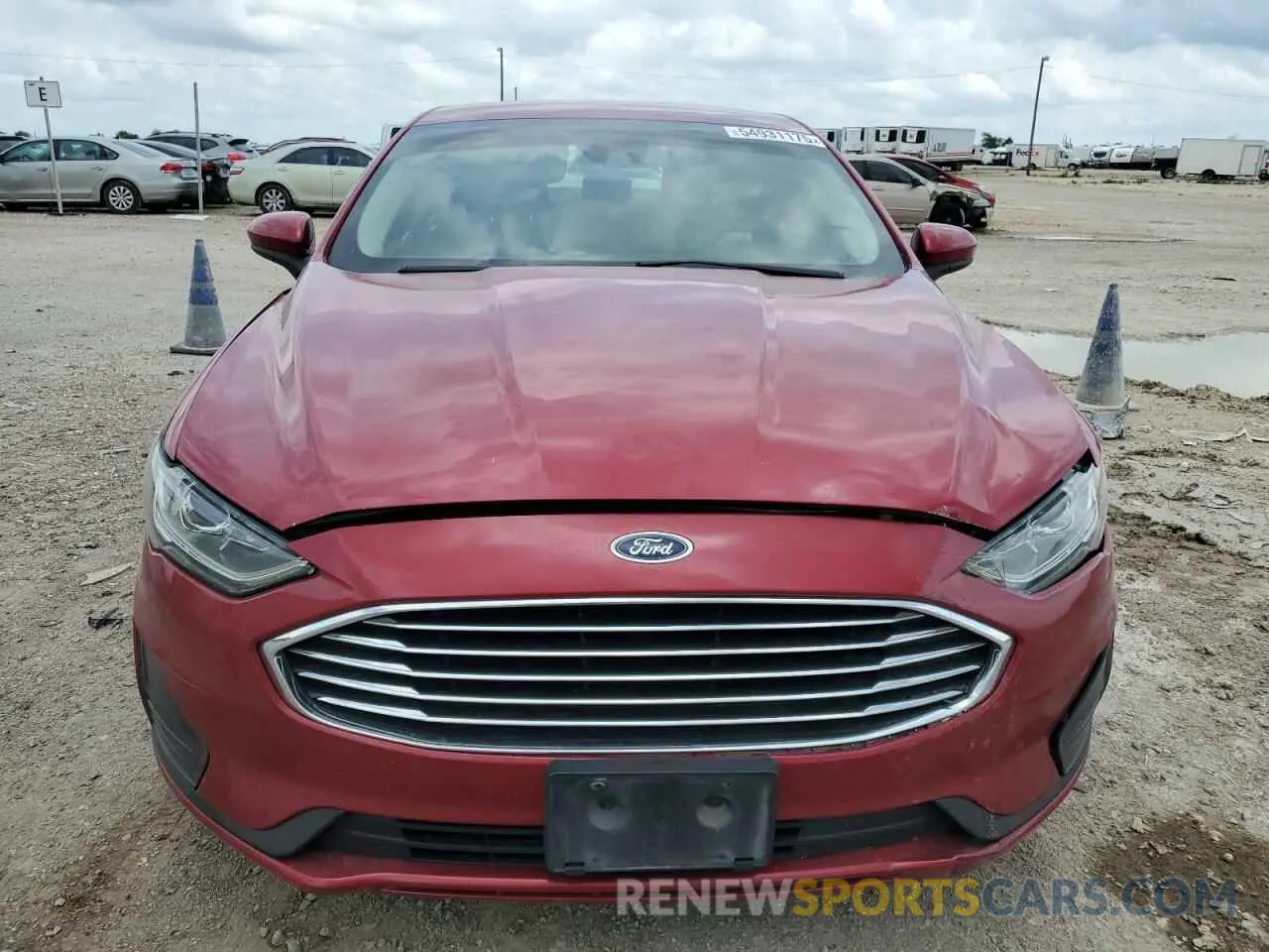 5 Photograph of a damaged car 3FA6P0HD9LR140104 FORD FUSION 2020