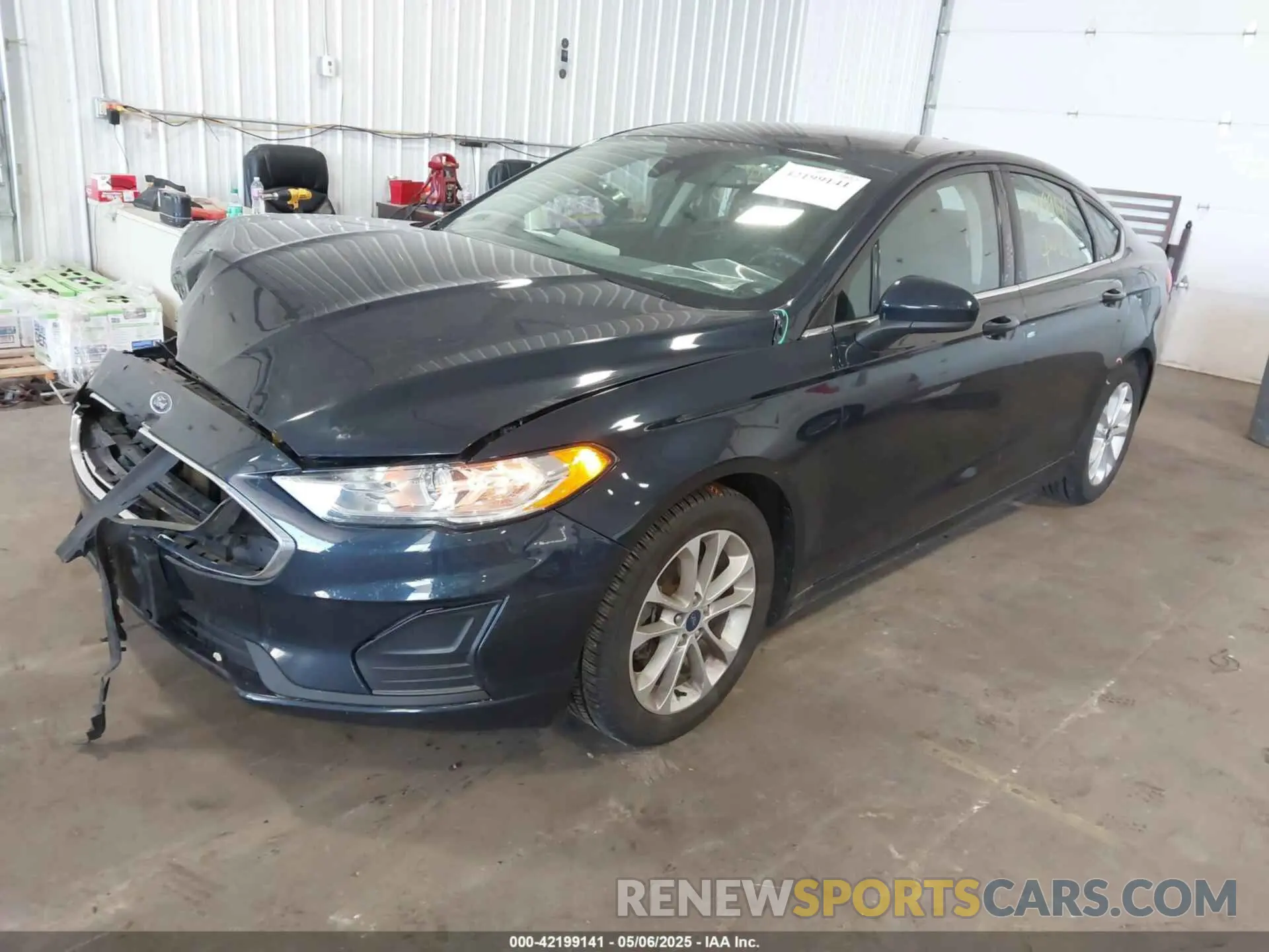 2 Photograph of a damaged car 3FA6P0HD9LR149787 FORD FUSION 2020