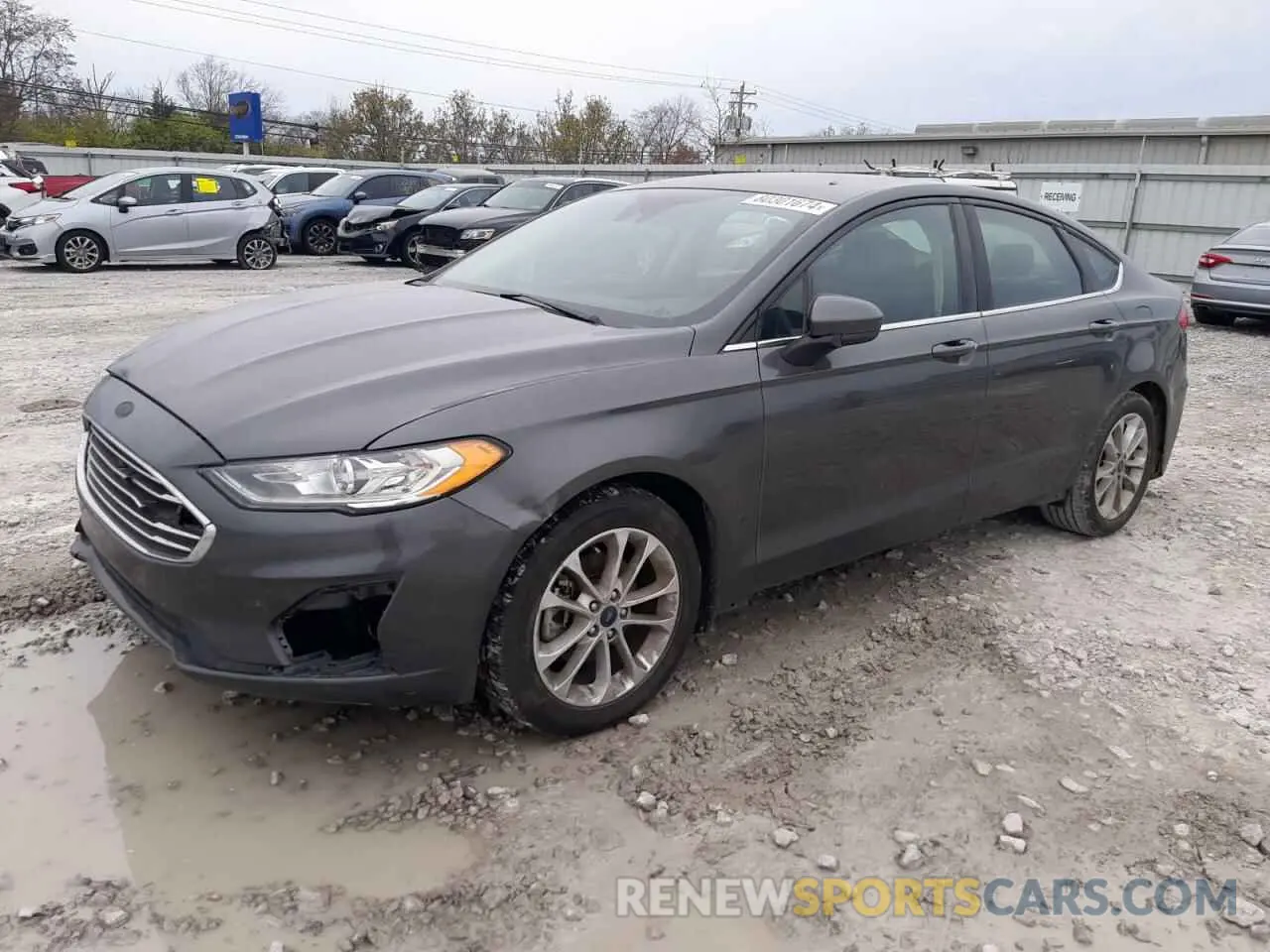 1 Photograph of a damaged car 3FA6P0HD9LR164564 FORD FUSION 2020