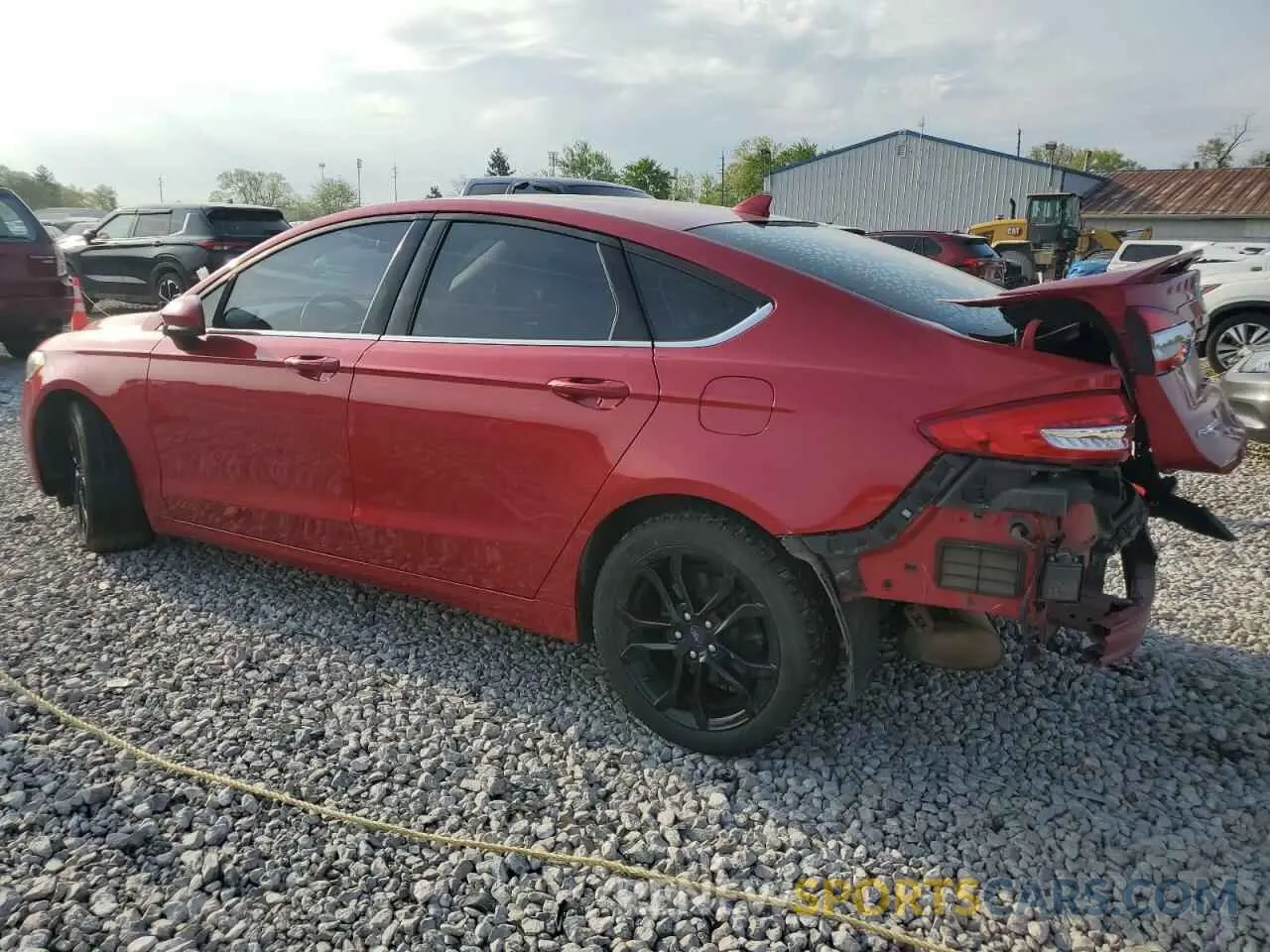 2 Photograph of a damaged car 3FA6P0HD9LR165827 FORD FUSION 2020