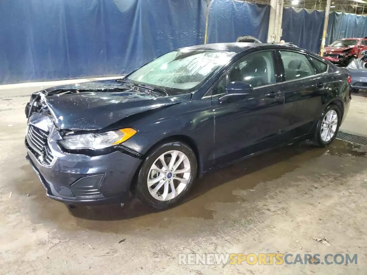 1 Photograph of a damaged car 3FA6P0HD9LR179565 FORD FUSION 2020