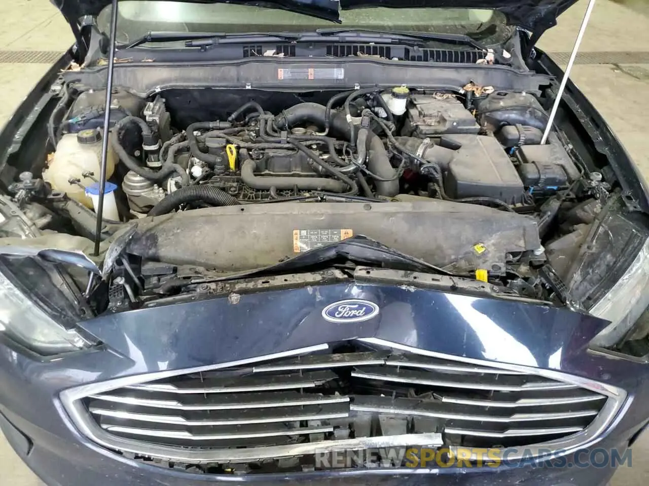 11 Photograph of a damaged car 3FA6P0HD9LR179565 FORD FUSION 2020