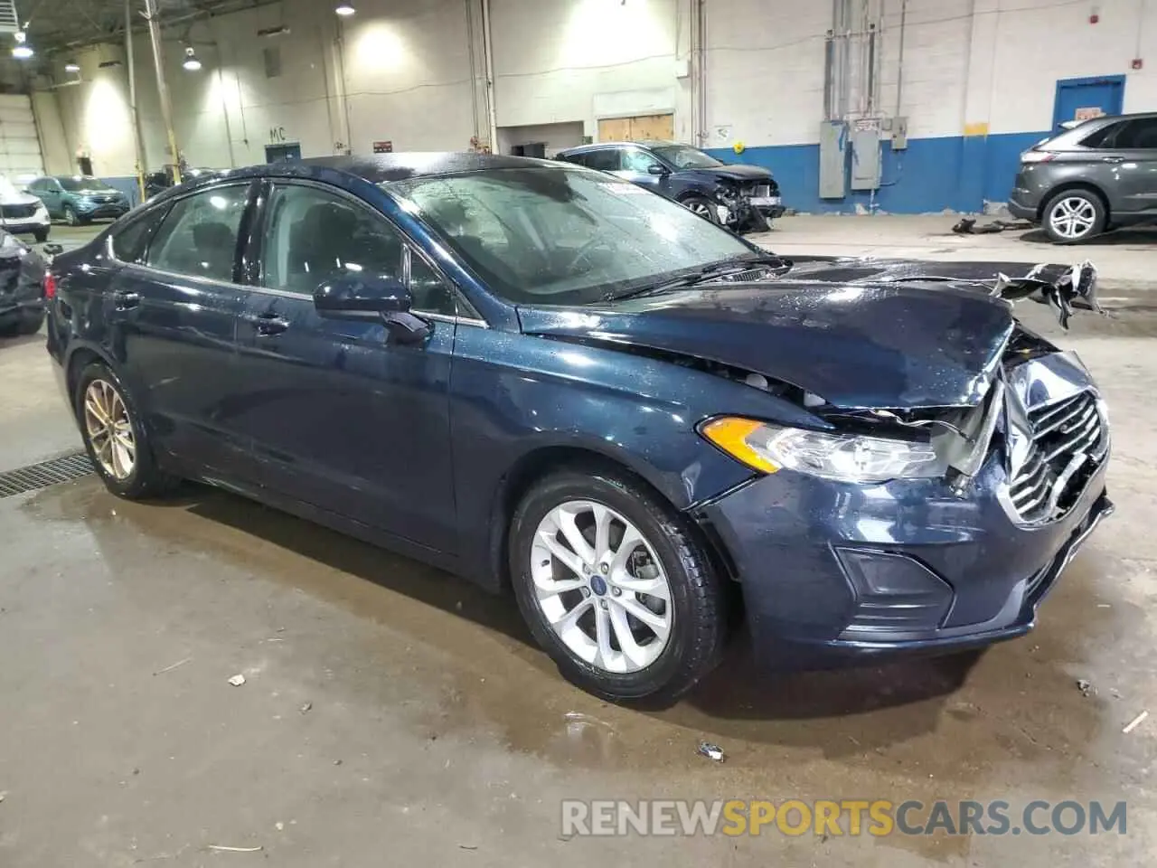4 Photograph of a damaged car 3FA6P0HD9LR179565 FORD FUSION 2020