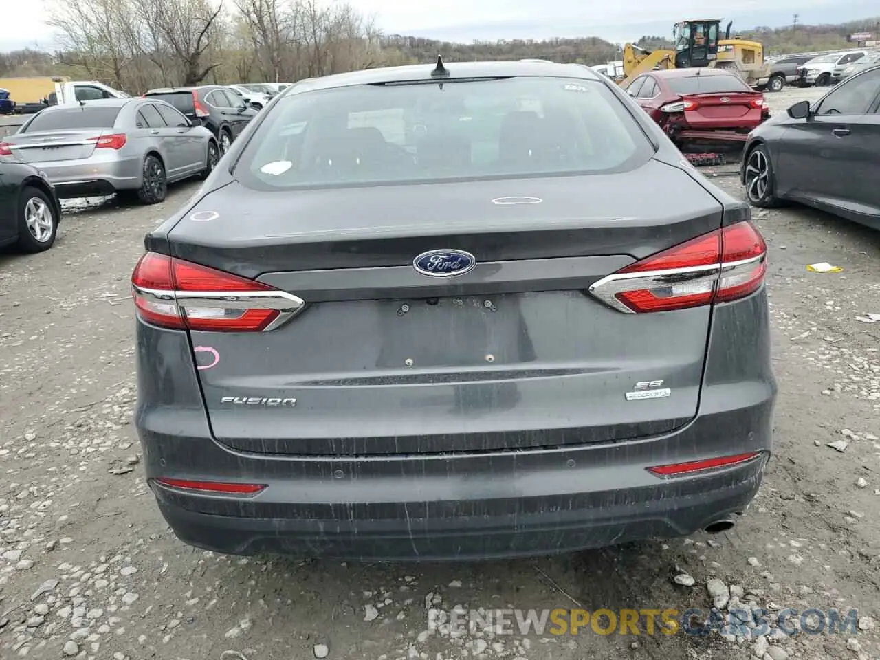 6 Photograph of a damaged car 3FA6P0HD9LR181025 FORD FUSION 2020