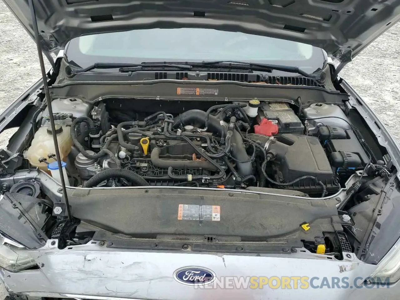 11 Photograph of a damaged car 3FA6P0HD9LR219420 FORD FUSION 2020