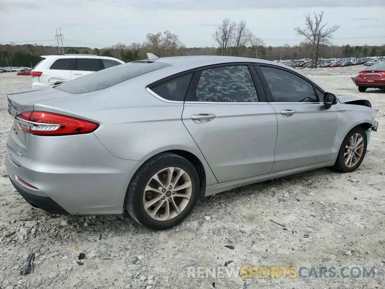 3 Photograph of a damaged car 3FA6P0HD9LR219420 FORD FUSION 2020