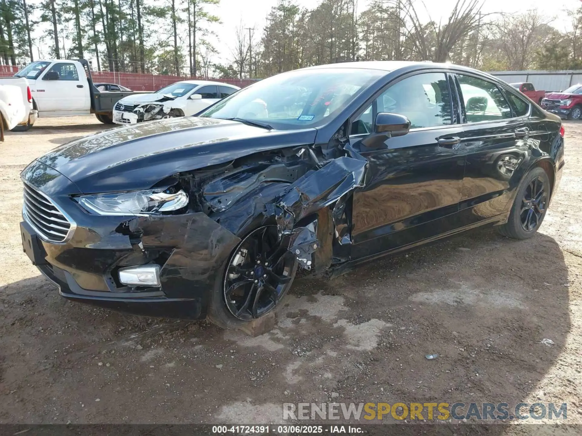 2 Photograph of a damaged car 3FA6P0HD9LR227405 FORD FUSION 2020