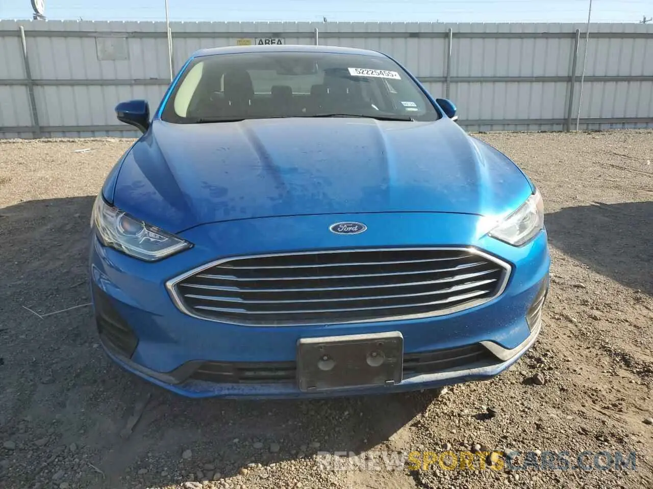 5 Photograph of a damaged car 3FA6P0HD9LR231146 FORD FUSION 2020