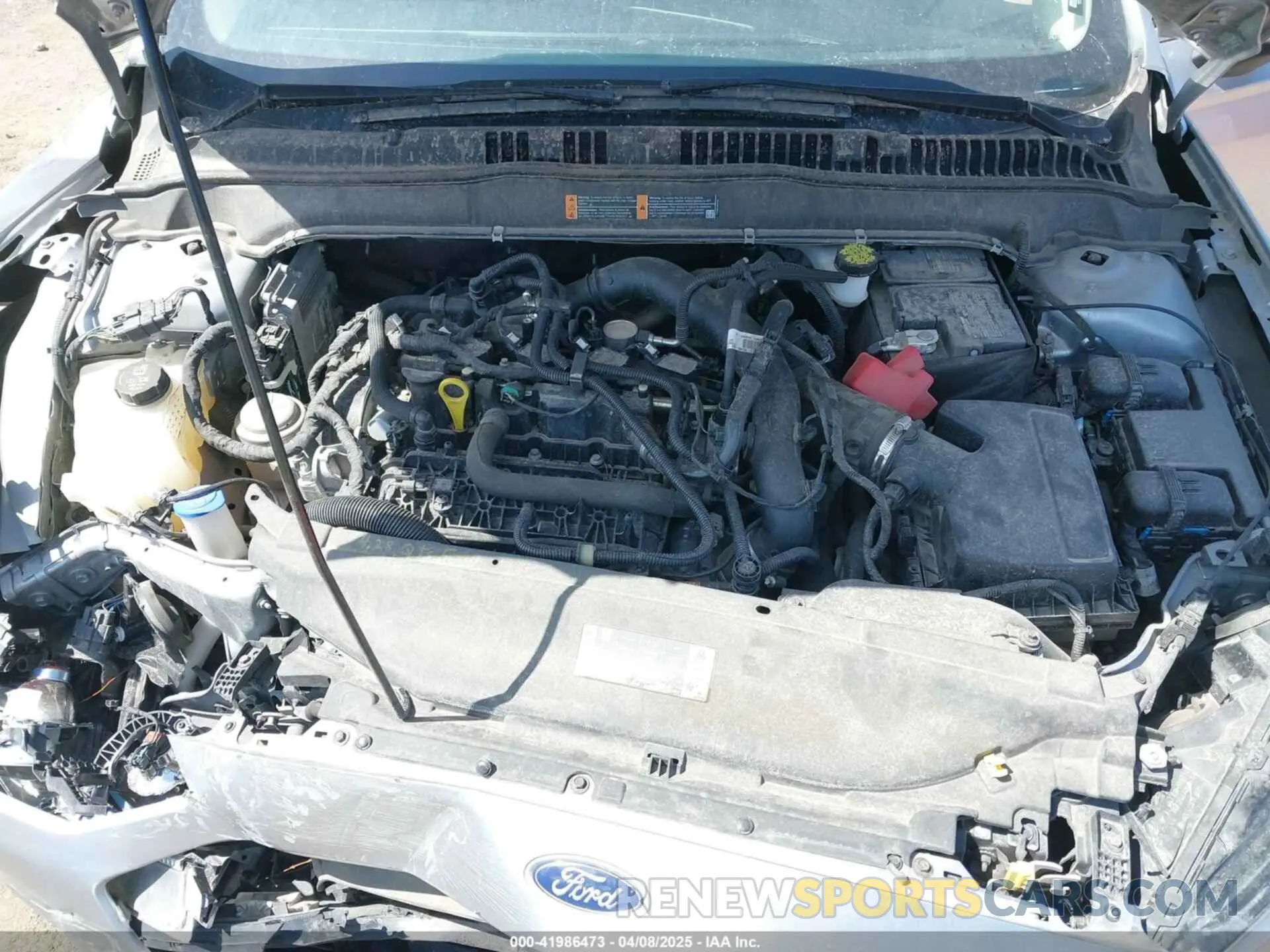 10 Photograph of a damaged car 3FA6P0HD9LR231471 FORD FUSION 2020