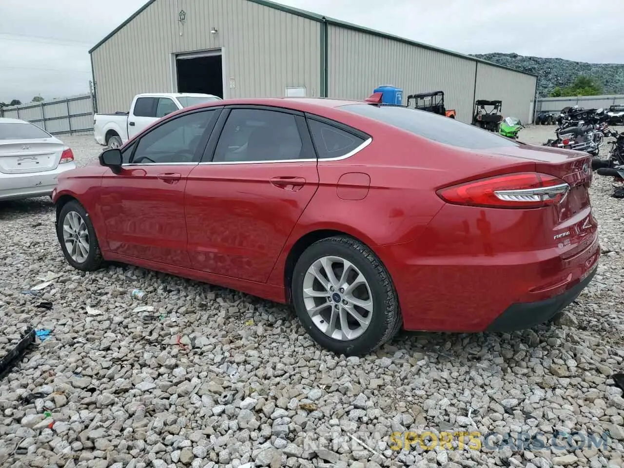 2 Photograph of a damaged car 3FA6P0HD9LR245869 FORD FUSION 2020